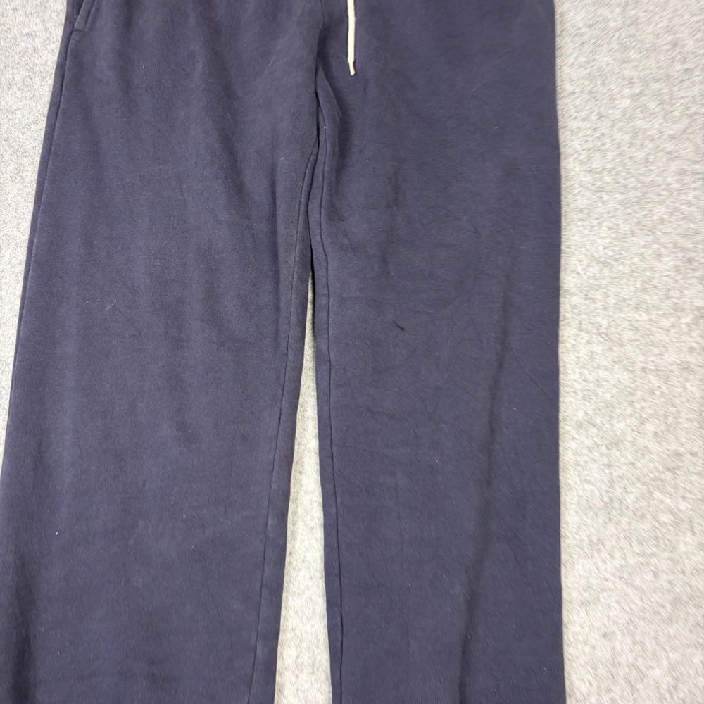 Brandy Melville Navy Blue Rosa Sweatpants Fleece Lined Joggers One Size - Picture 2 of 6